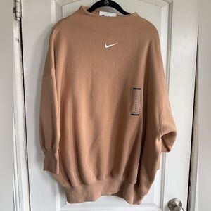 Nike Men's Camel Crewneck Sweater